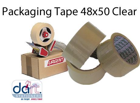 PACKAGING TAPE 48X50  CLEAR