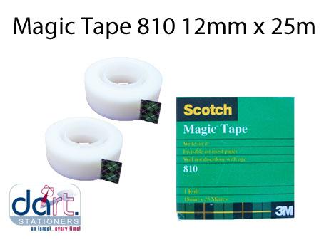 MAGIC TAPE 810 - 12MM X 25M