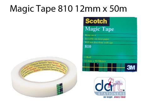 MAGIC TAPE 810 - 12MM X 50M