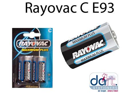 BATTERIES  RAYOVAC E93 PKT2