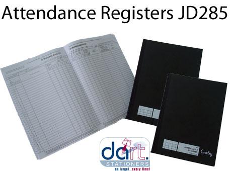 ATTENDANCE REGISTERS JD285/4414