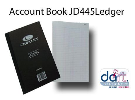 ACCOUNT BOOK JD445 LEDGER