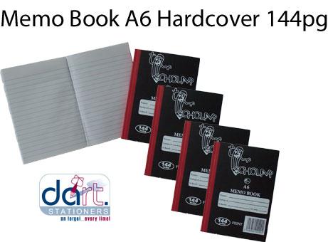 MEMO BOOK A6 H/C 144PGE