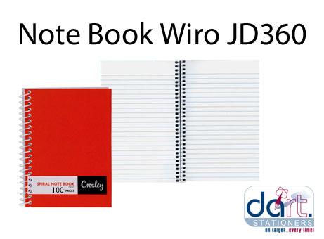 NOTE BOOK WIRO JD360