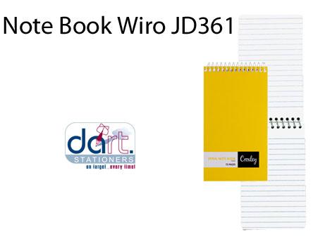 NOTE BOOK WIRO JD361