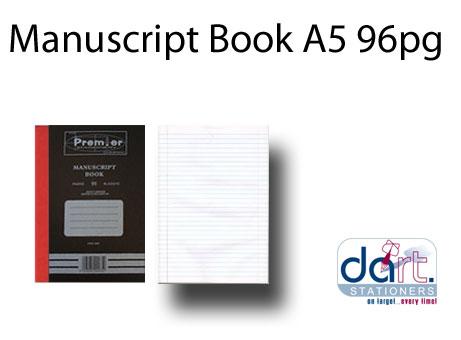 MANUSCRIPT BOOK A5  96PG