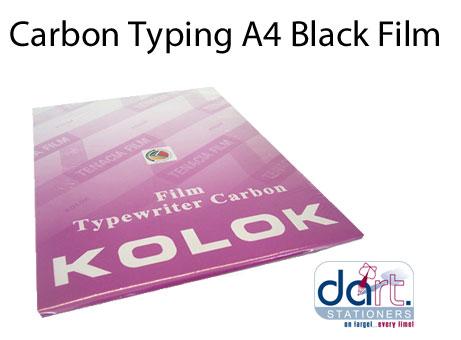 CARBON TYPNG A4 BLACK FILM PN