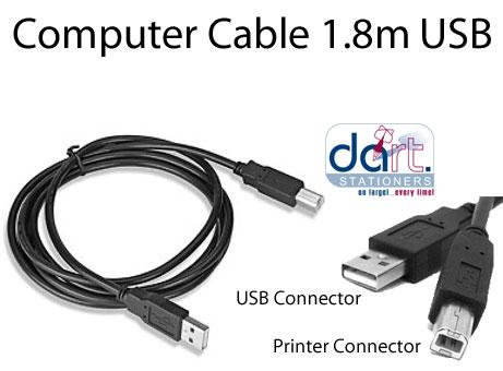 COMPUTER CABLE 1.8M USB