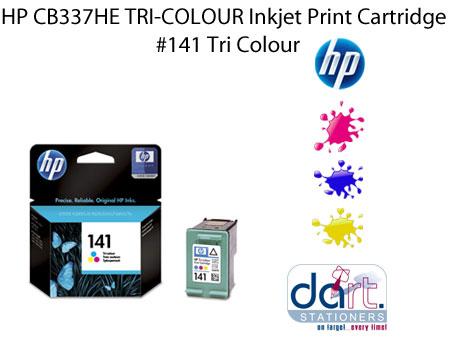 HP CB337HE NO.141 O/JET5783 TRI-COLOUR CART