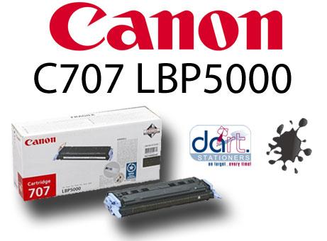 CANON C707 LBP5000 2.5K BLACK
