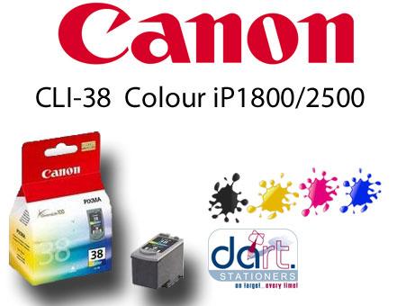 CANON CL-38 COLOUR iP1800/2500 INK CARTRIDGE