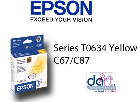 EPSON TO634 C67/87 YELLOW