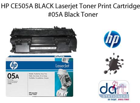 HP CE505A L/JET P2035/2055 BLACK TONER CART.