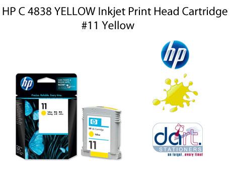 HP C4838A CARTRIDGE YELLOW