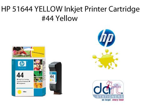 HP 51644YE  YELLOW CARTRIDGE