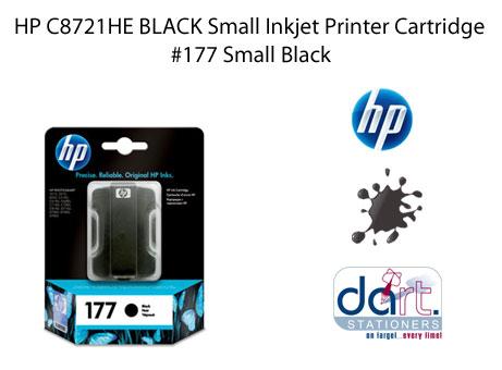 HP C8721HE CARTR. SMALL BLACK