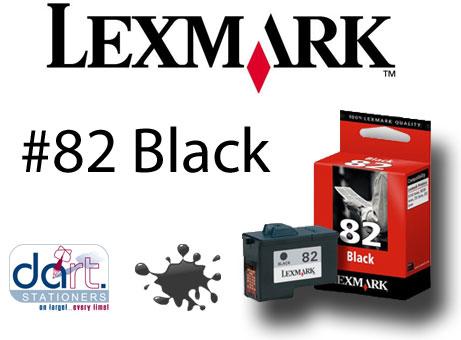 LEXMARK 18L0032 BLACK CARTIDG #82