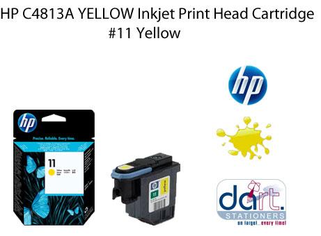 HP C4813A PRINT HEAD YELLOW