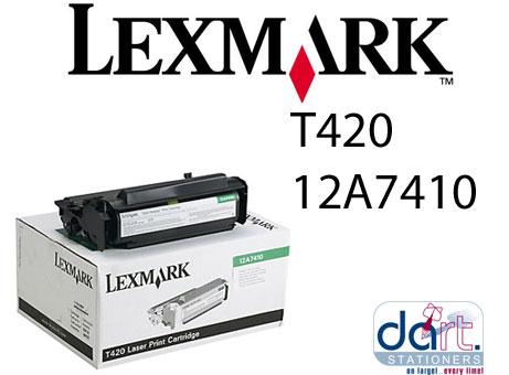 LEXMARK PREBATE T420  CARTRIDG