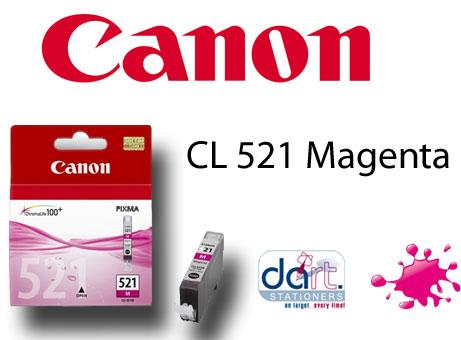 CANON CLI-521 MAGENTA CARTRIDGE