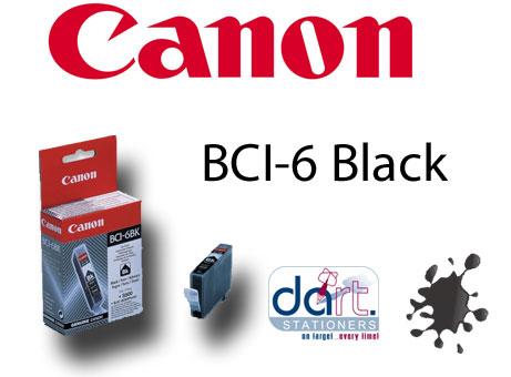 CANON BCI6B BLACK INK TANK