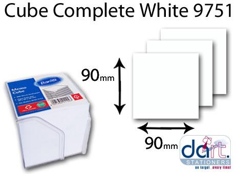 CUBE BANTEX 9751COMP WHITE