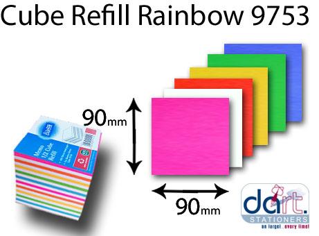 CUBE REFILL BANTEX 9753 RAINBO