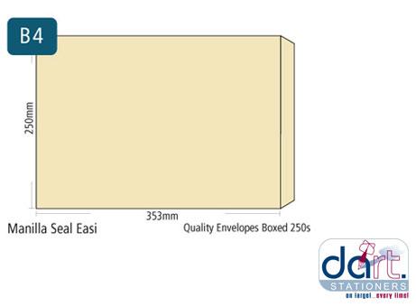 ENV 353x254 B4 MANILLA S/SEAL
