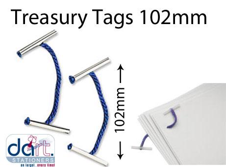 TREASURY TAGS  102mm