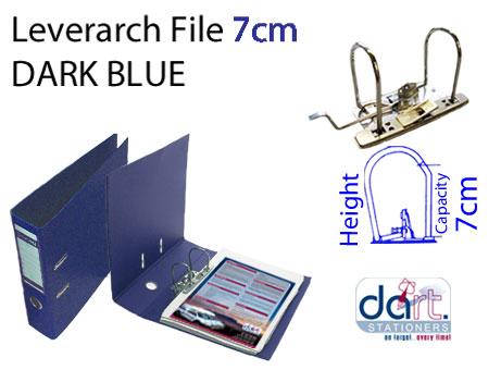 LEVERARCH DONAU 7CM DARK BLUE