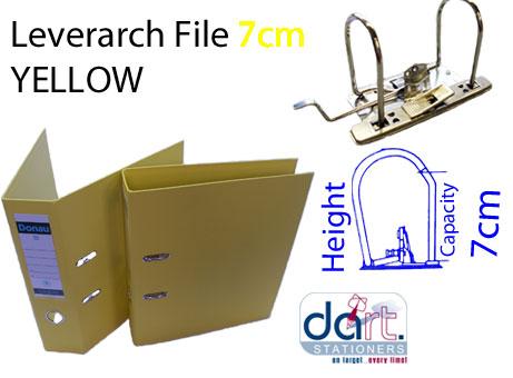 LEVERARCH DONAU 7CM YELLOW