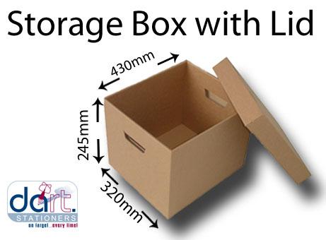 STORAGE BOX WITH LID