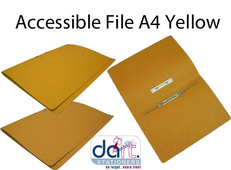 ACCESSIBLE FILE A4 YELLOW