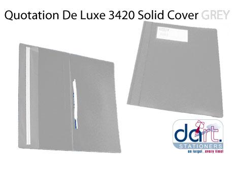 QUOTATION DE LUXE 3420 SOLID COVER GREY(Discon.)