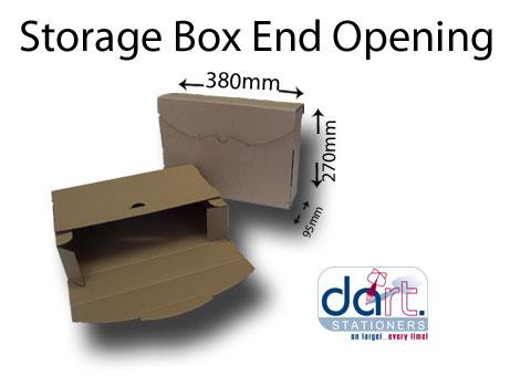 STORAGE BOX END OPENING