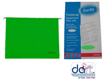 HANGING FILE BANTEX F/S GREEN