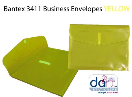 BANTEX 3411 BUSS.ENV YELLOW(Discontinued)