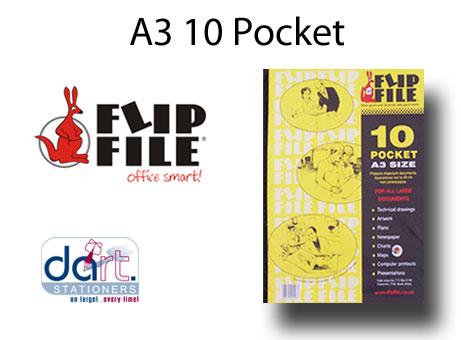 FLIPFILE KANGAROO A3 10POCKET