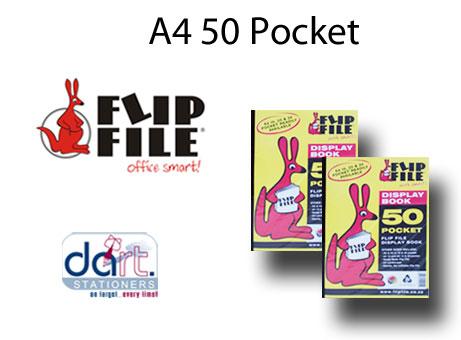 FLIPFILE KANGAROO  A4 50POCKET