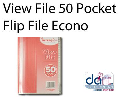 FLIPFILE ECONO A4 50 POCKET