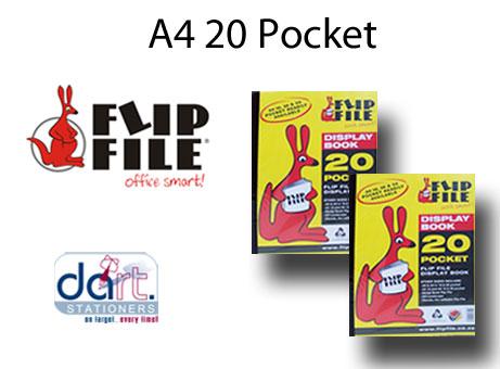 FLIPFILE KANGAROO  A4 20POCKET