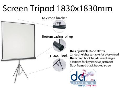 SCREEN TRIPOD 1830X1830MM SC0169