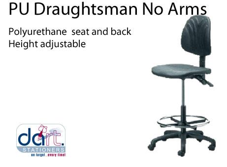 CHAIR PU DRAUGHTSMAN N/ARMS