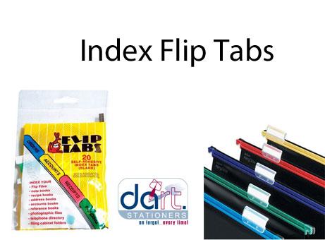 INDEX TABS FLIP TABS