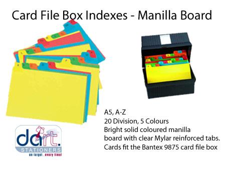 INDEX TICKLER A-Z BOARD 8