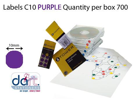 LABELS C10  PURPLE