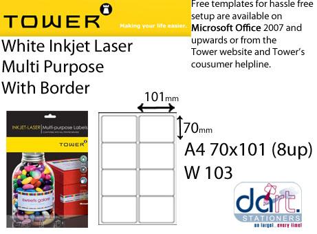 LASER LAB.   8UP BORDER 70 X 101