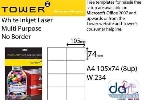 LASER LAB.   8UP NO BORDER 105X74