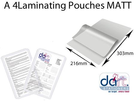 LAMINATING POCKET A4 150 MAT