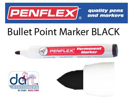 PERM PENFLEX MARKER BULLET BLACK